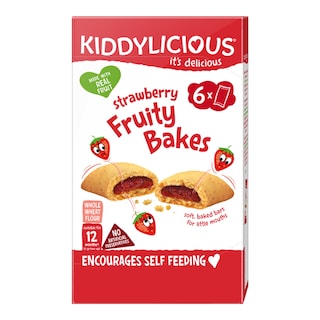 Kiddylicious Koláčky s jablečno-jahodovou náplní