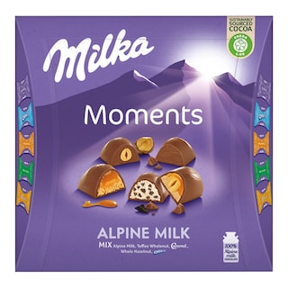 Milka Moments mix příchutí
