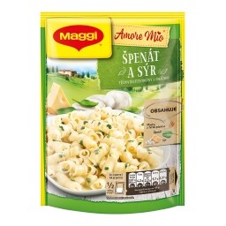 Maggi Amore Mio Těstoviny se špenátem a sýrem