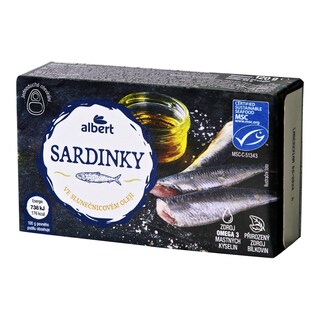 Albert Sardinky v oleji