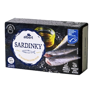 Albert Sardinky v oleji