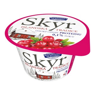 Bohušovická mlékárna Skyr brusinka