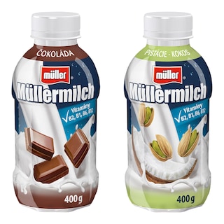 Müllermilch mléčný nápoj (mix příchutí)