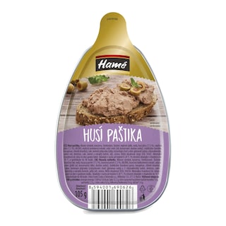 Hamé Paštika s husími játry