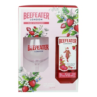 Beefeater Pink 37% se skleničkou