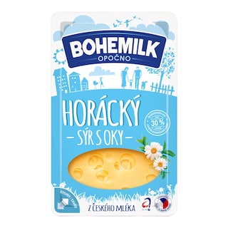 Bohemilk Opočno Horácký sýr s oky 30%