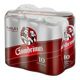 Gambrinus Original 10° pivo světlé výčepní
