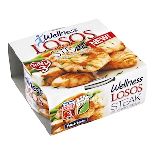 Wellness Losos steak ve vlastní šťávě