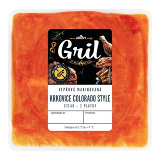Albert Vepřová krkovice marinovaná Colorado Style