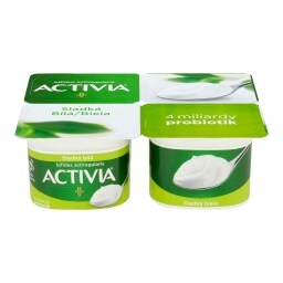 Activia jogurt bílý probiotický slazený
