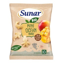Sunar Bio Dětské křupky mini oceán mango