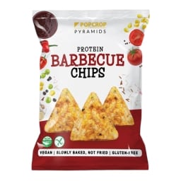 Proteinové pečené chipsy BBQ