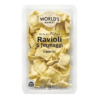 World’s Market Ravioli 5 druhů sýra