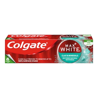 Colgate Max White Clay & Minerals zubní pasta