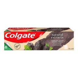 Colgate Natural Charcoal & Mint bělící zubní pasta