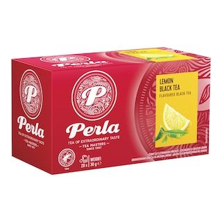 Perla Černý čaj s citronovou příchutí