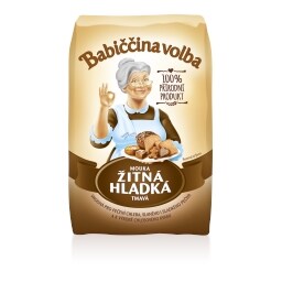 Babiččina volba Mouka hladká žitná tmavá