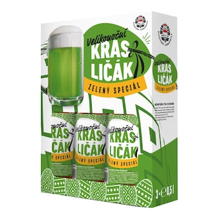 Krasličák zelené pivo