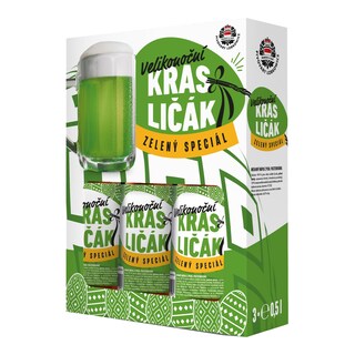 Krasličák zelené pivo