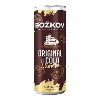 Božkov & Cola s limetkou