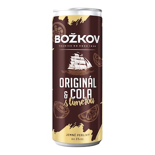 Božkov & Cola s limetkou
