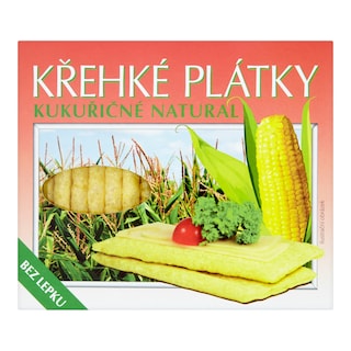 Kukuřičné plátky natural bezlepkové