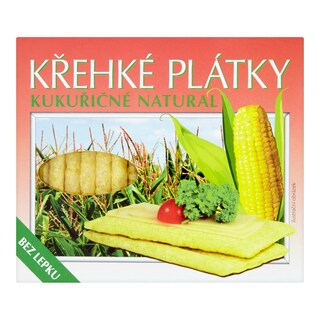 Kukuřičné plátky natural bezlepkové