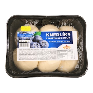 Albert Kynuté knedlíky s borůvkovou náplní