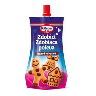 Dr. Oetker Zdobicí poleva tmavá