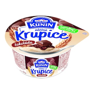Mlékárna Kunín Mléčná krupice čokoláda