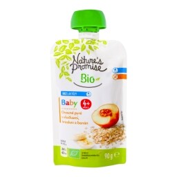 Nature's Promise Bio Baby Pyré broskev a vločky