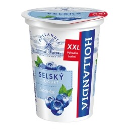 Hollandia Selský jogurt borůvka XXL