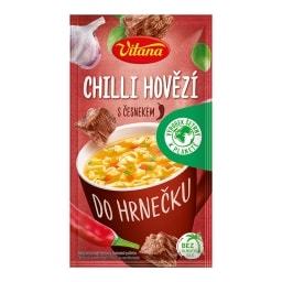 Vitana Do hrnečku Polévka chilli hovězí s česnekem