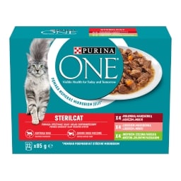 Purina One Sterilcat Mini masové filetky