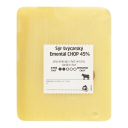 Švýcarský sýr Ementál AOC 45%