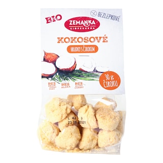 Zemanka Bio kokosové sušenky bez lepku
