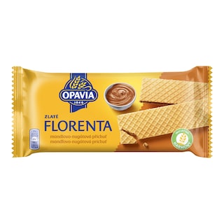 Opavia Zlaté Florenta oplatky mandlovo-nugátové
