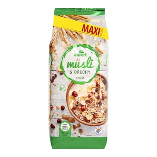 Albert MAXI Müsli sypané s ořechy