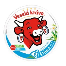 Veselá Kráva Štíhlá Tavený sýr