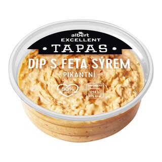 Albert Excellent Tapas Dip s feta sýrem pikantní