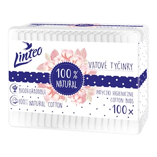 Linteo Vatové tyčinky box