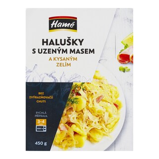 Hamé Halušky s uzeným masem