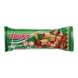 Alaska Kukuřičné trubičky oříškové