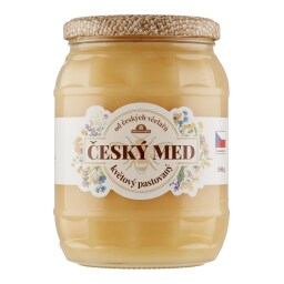 Český med květový pastovaný