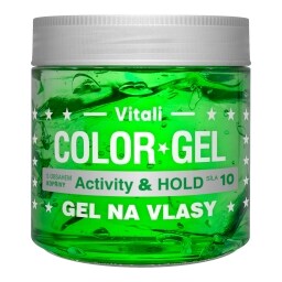 Color gel na vlasy s kopřivou