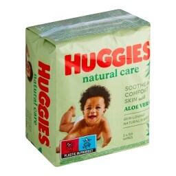 Huggies Natural Care Dětské utěrky