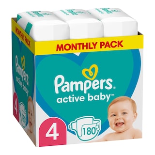 Pampers Active Baby Maxi, velikost 4