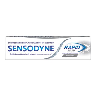 Sensodyne Rapid Whitening zubní pasta s fluoridem