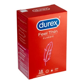 Durex Feel Thin Classic Kondomy