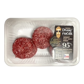 Kostelecké uzeniny Burger dvouručák